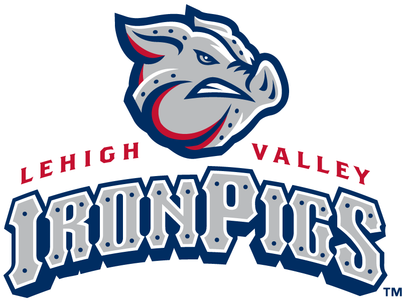 Lehigh Valley IronPigs 2008-Pres Primary Logo iron on heat transfer